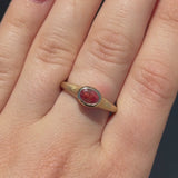 Coco with Orange Sapphire