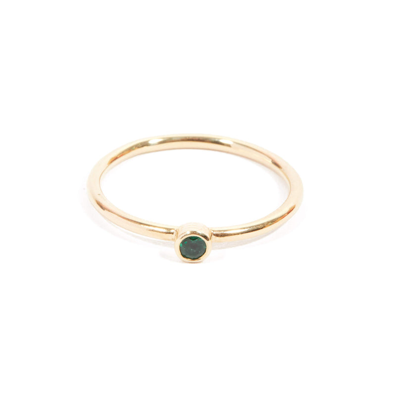 Neo Emerald Ring - 9ct Gold
