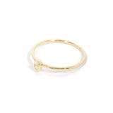 Neo Pear Shape Diamond Ring - 9ct Gold