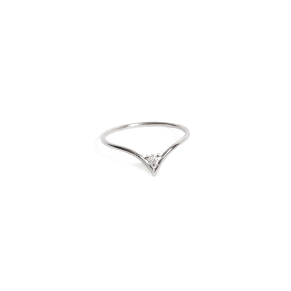 Neptune Diamond Ring - 9ct White Gold