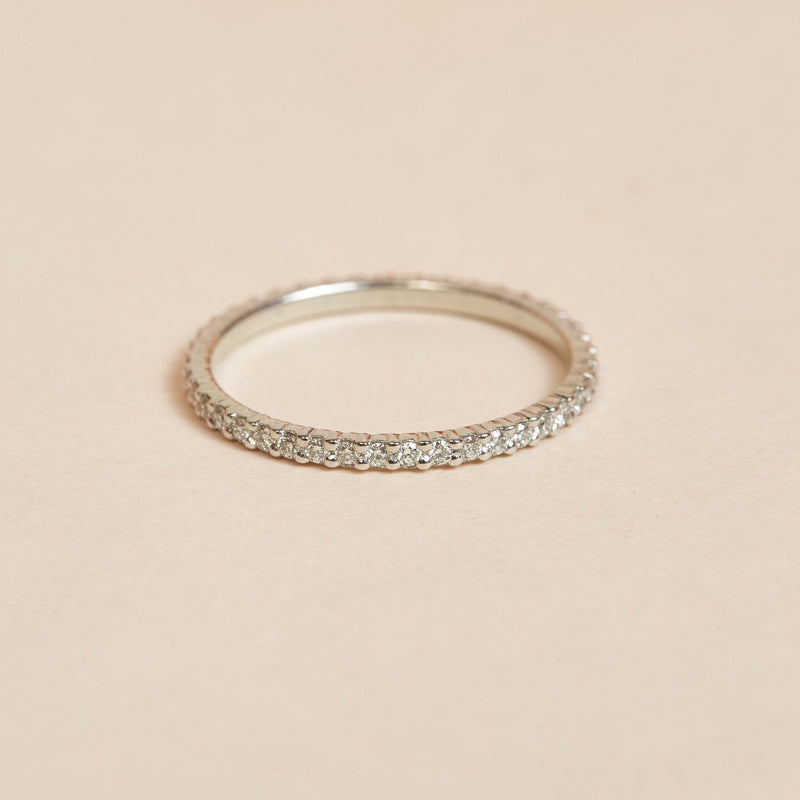 Sia Diamond Ring - 14ct White Gold