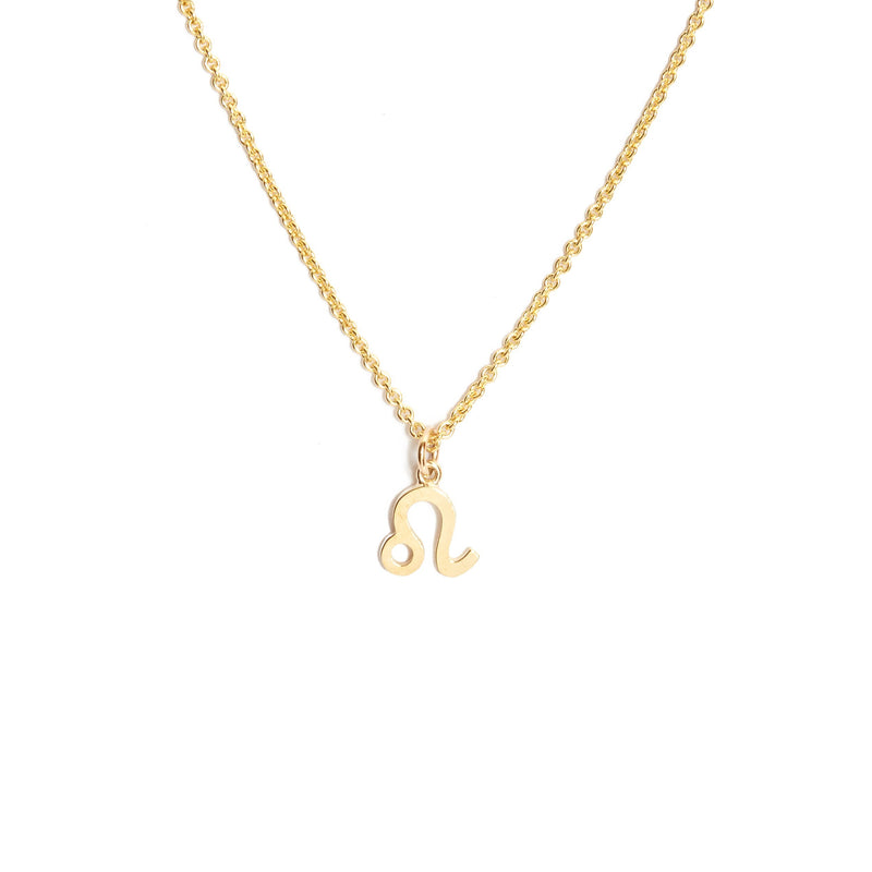 BROOKE GREGSON Zodiac Leo 14-karat gold diamond necklace | NET-A-PORTER
