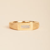 Orion Baguette Diamond Signet Ring - 18ct Gold