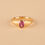 Mimi Ring with Pink Sapphire - 18ct Gold