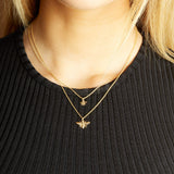 Honey Bee Necklace - 9ct Gold