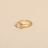 Celeste 1.72ct Oval Yellow Diamond Solitaire - 18ct Gold